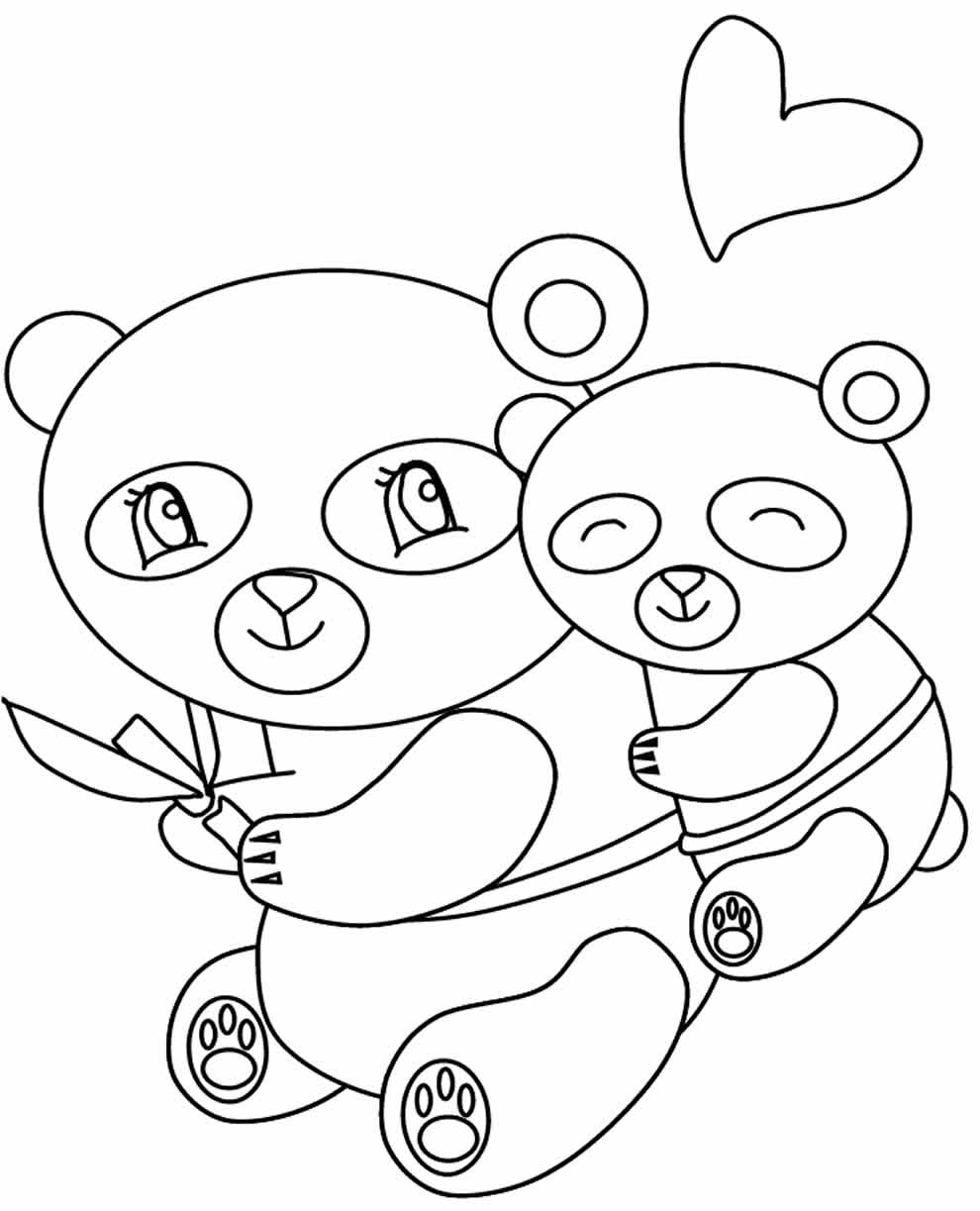 50+ Desenhos para colorir de Panda - Pop Lembrancinhas